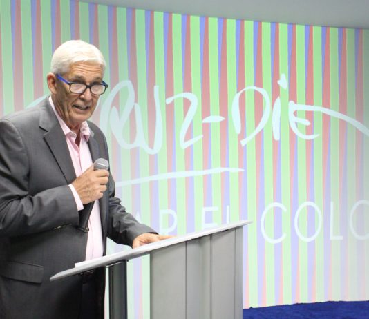 Fundación Telefónica inaugura exposición “Cruz-Diez, liberar el color” en la Mega Sala Digital Movistar