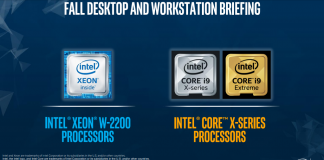 Intel Xeon W 2200 y la nueva serie Intel Core X para profesionales y creadores