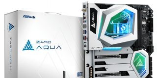 ASRock presentó Z490 AQUA para Gamers
