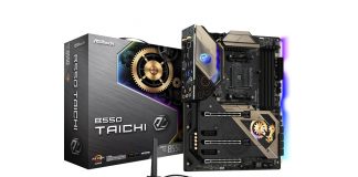 ASRock presentó los motherboards B550 Taichi