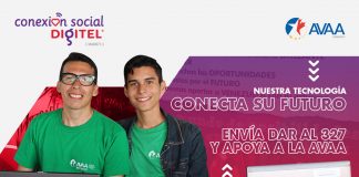 Desde el mes de mayo los usuarios Digitel pueden DAR un mensaje para el futuro