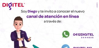 Digitel habilita un nuevo canal de atención en línea