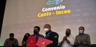 Cantv y el Inces firman convenio en materia de telecomunicaciones