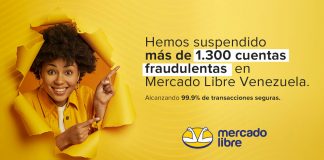 Mercado Libre Venezuela suspende más de 1.300 cuentas