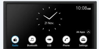 Sony XAV-AX4000 ofrece aplicaciones en la pantalla de su automóvil de forma inalámbrica