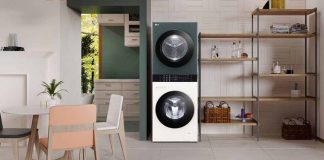 LG Washtower Compact incorpora Tecnologías Inteligentes para el secado y el lavado