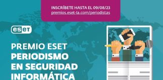 Comienza la inscripción para participar del Premio ESET al Periodismo en Seguridad Informática 2023
