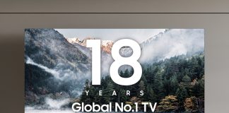 Omdia: Samsung sigue en primer lugar en la industria mundial de TVs