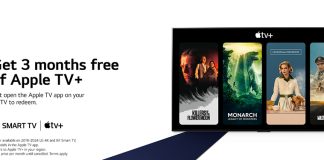 LG ofrece a sus clientes tres meses gratis de AppleTV+