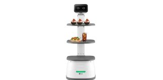LG presenta Robot de Servicio tipo puerta con IA para hostelería y atención médica