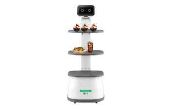 LG presenta Robot de Servicio tipo puerta con IA para hostelería y atención médica
