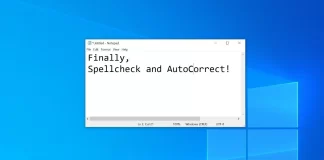 Microsoft añade por fin el corrector ortográfico y el autocorrector al Bloc de Notas de Windows