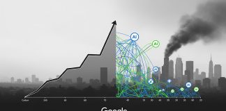 La IA impulsa aumento del 11% en las emisiones de carbono de Google