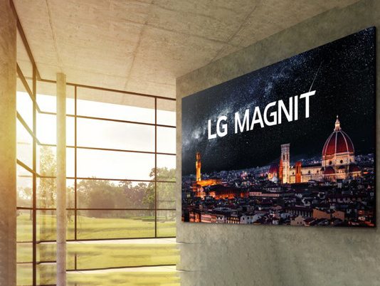 LG Electronics presenta la pantalla Micro LED LG MAGNIT en ISE2026