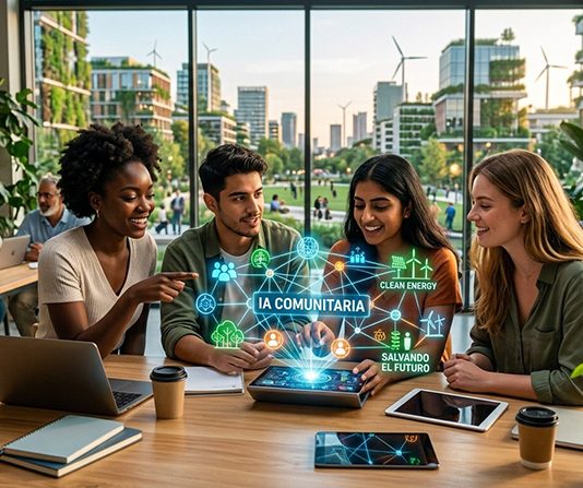Reconocido economista estadounidense asegura que una IA comunitaria y la juventud, salvarán el futuro del planeta