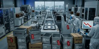 Proveedores de chips de Japón sufren caída histórica de ventas en China