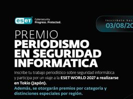Comienza la inscripción para participar del Premio ESET al Periodismo en Seguridad Informática 2026