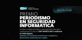 Comienza la inscripción para participar del Premio ESET al Periodismo en Seguridad Informática 2026