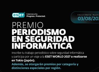 Comienza la inscripción para participar del Premio ESET al Periodismo en Seguridad Informática 2026