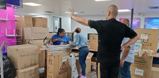 Centro de Acopio habilitado por Cantv apoya a familias afectadas por sismos
