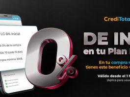 LG y Mundo Total facilitan acceso a electrodomésticos con financiamiento sin inicial