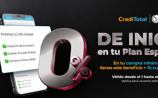 LG y Mundo Total facilitan acceso a electrodomésticos con financiamiento sin inicial