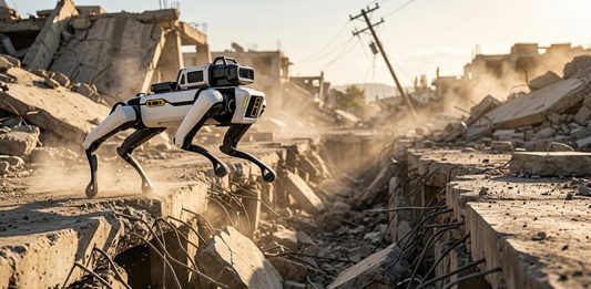 La IA impulsa un nuevo robot cuadrúpedo diseñado para navegar espacios reducidos sin intervención humana