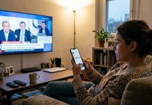 Tres de cada cuatro espectadores de televisión en EE. UU. usan teléfonos inteligentes mientras ven TV